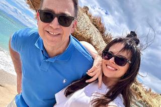 Maciej Orłoś i Paulina Koziejowska w Grecji