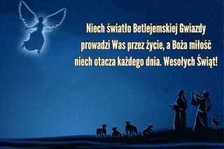Religijne kartki z życzeniami na Boże Narodzenie