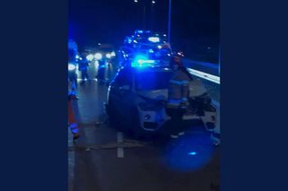 Odwołany koncert i rozbite samochody. Sławek Uniatowski brał udział w drogowym karambolu