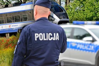 Śmierć pasażera w pociągu