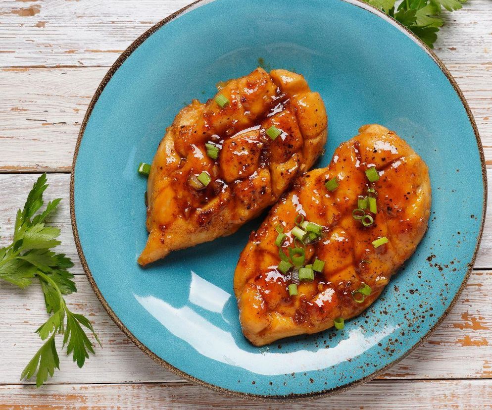 kurczak w sosie sojowo-miodowym