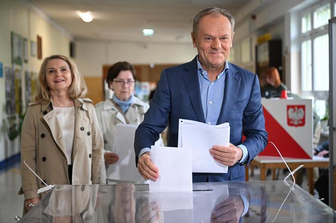 Donald Tusk zagłosował w Sopocie