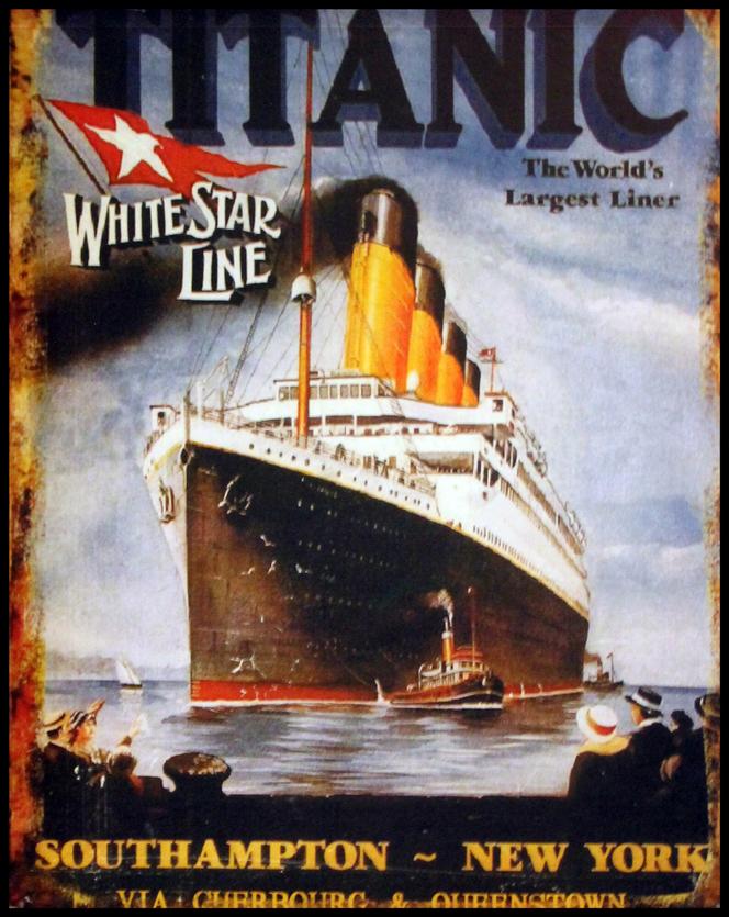 10) Titanic przypominał hotel. Jego fragment znajduje się w muzeum