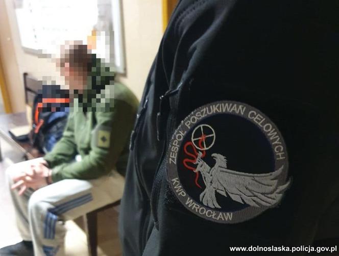 Wrocławscy "łowcy głów" zatrzymali dilera narkotykowego