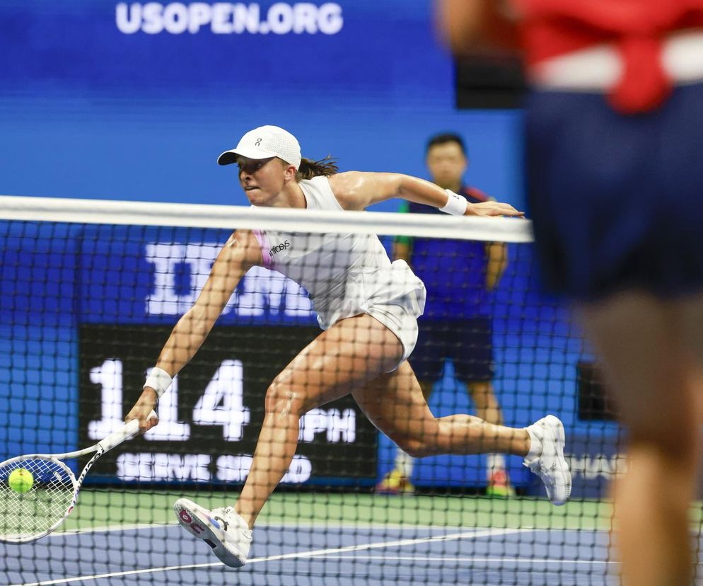 Iga Świątek na US Open. Fenomenalne uderzenie pokazuje cały świat tenisa