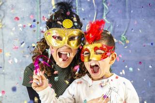 Maska karnawałowa - szablony masek karnawałowych dla dzieci i dorosłych