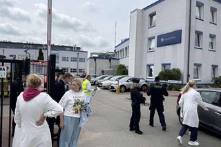 Pożar laboratorium w Gdyni