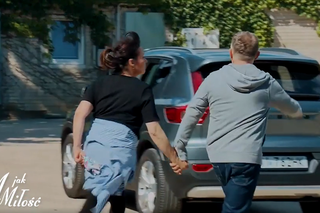 M jak miłość, odcinek 1683: Marysia (Małgorzata Pieńkowska), Artur (Robert Moskwa)