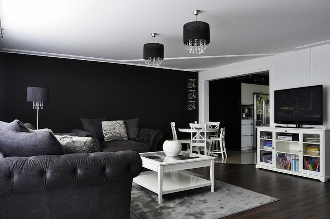 Salon w stylu glamour