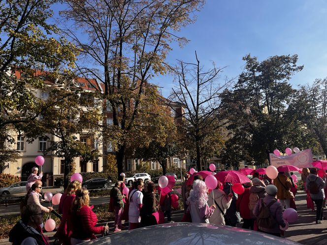 Marsz Różowej Wstążki w Szczecinie 2024