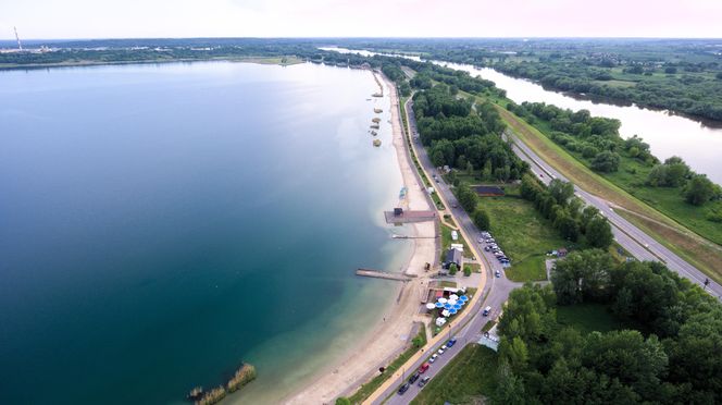 To najdłuższa plaża w woj. podkarpackim 