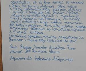 Antek z Sędziszowa Małopolskiego napisał list do Mateusza Morawieckiego [GALERIA]