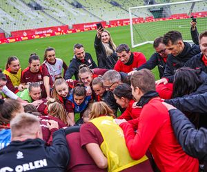 Marta Nawrocka na zgrupowaniu piłkarskiej reprezentacji kobiet