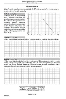 fizyka dodatkowe - arkusze maturalne