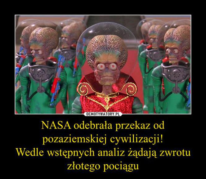 Złoty pociąg kosmici