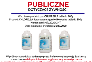 suplement wycofany z aptek