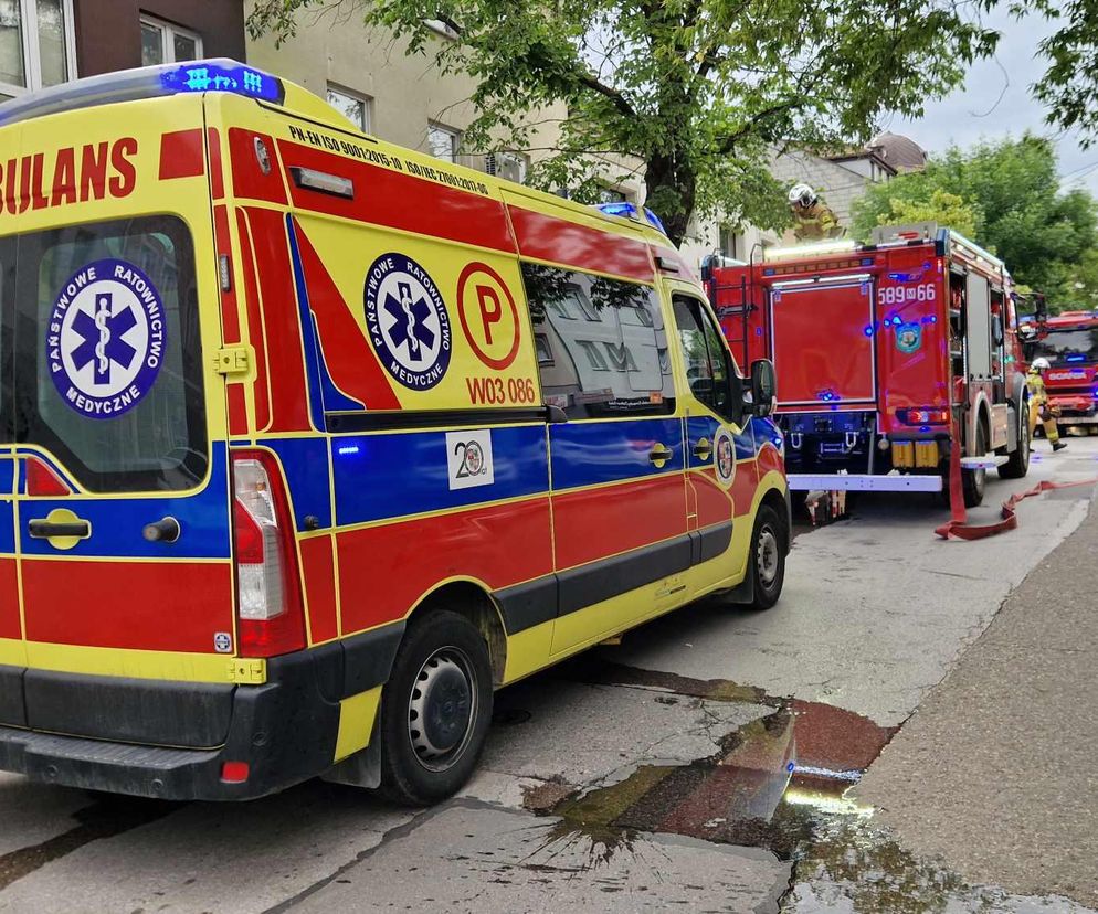 Wybuch gazu w barze pod Warszawą. Młody mężczyzna z ciężkimi poparzeniami