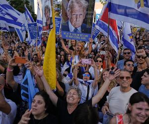 Trump w Tel Awiwie. Hamas wypuszcza kolejnych zakładników