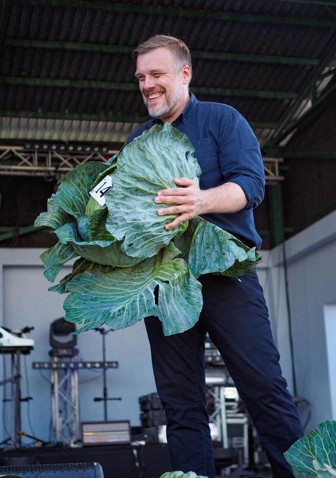 Adrian Zandberg na święcie kapusty