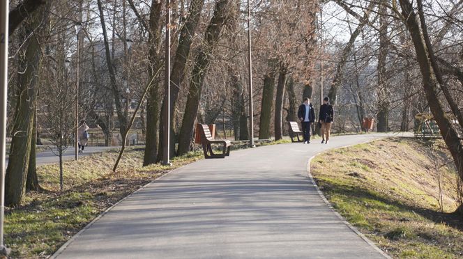 Mieszkańcy Lublina poczuli wiosnę. Na termometrach było ponad 20 stopni! Wiosenna odsłona Parku Ludowego w obiektywie