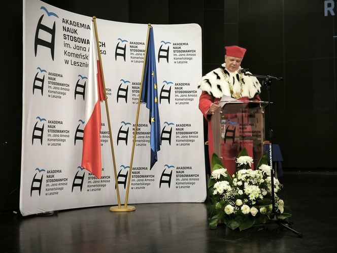 Inauguracja roku akademickiego w Akademii Nauk Stosowanych w Lesznie