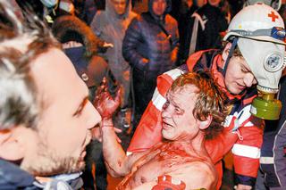 Wojna w Kijowie. Milicja starła się z demonstrantami