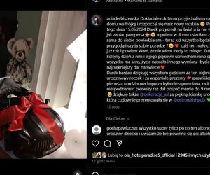 Roczek synka Anny Derbiszewskiej 