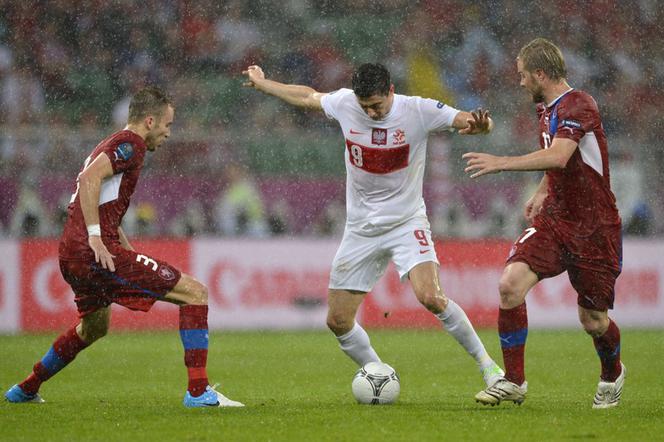 Polska - Czechy 0:1, Robert Lewandowski, EURO 2012
