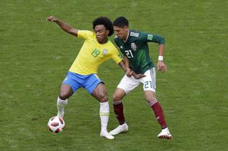 1/8 MŚ Rosja 2018: Brazylia-Meksyk: Willian i Edson Alvarez 