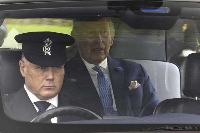 Donald Trump w Wielkiej Brytanii, spotkanie z królem Karolem III