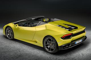Lamborghini Huracan Spyder RWD: składany dach i napęd na tył