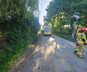  Motocykl potrącił 6-letnie bliźniaczki. Dramatyczny wypadek w Klejnowie