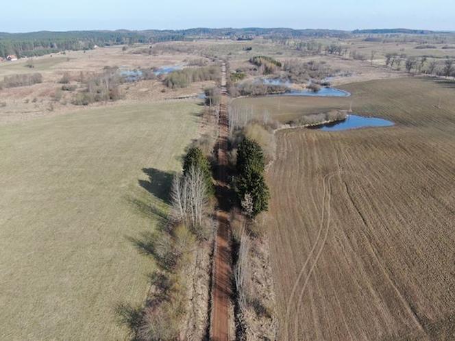 Budowa ścieżki rowerowej ze Szczytna do Dźwierzut [ZDJĘCIA]