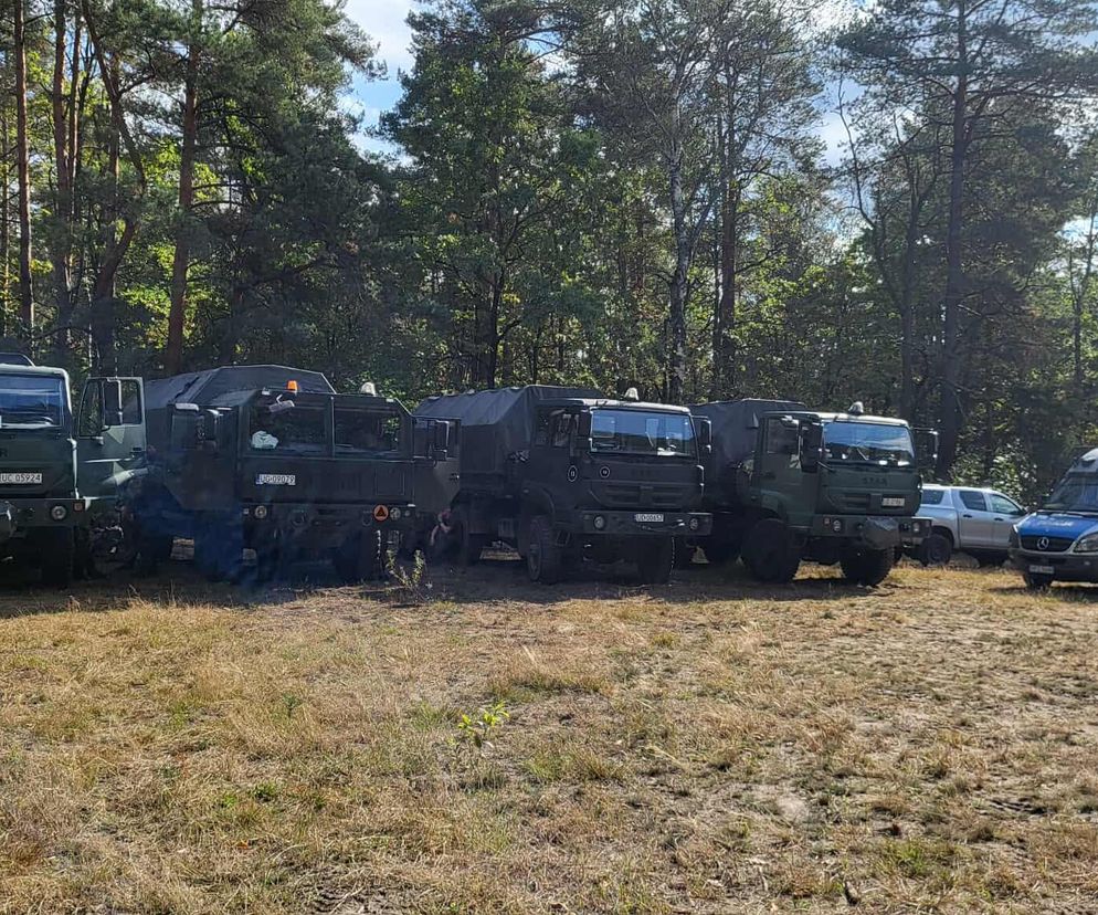 Akcja wojska i policji w Warszawie. Szukają szczątków rosyjskiego drona?