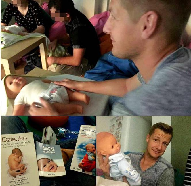 RAFAŁ MROCZEK W SZKOLE RODZENIA