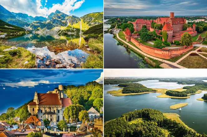 TOP 10 największych atrakcji turystycznych w Polsce według AI