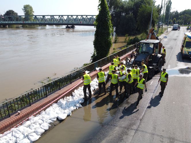 Powódź w Oławie. Wielka mobilizacja w mieście! 