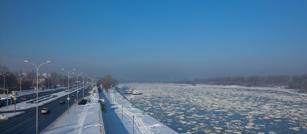 Bulwary wiślane przed remontem