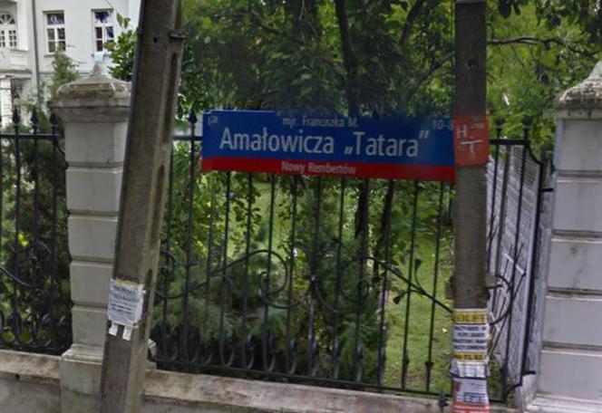 Ulica Majora Franciszka Michała Amałowicza "Tatara"