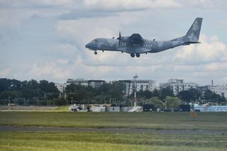 Lądowanie samolotu z rannymi w wypadku polskiego autokaru w drodze do Medjugorie