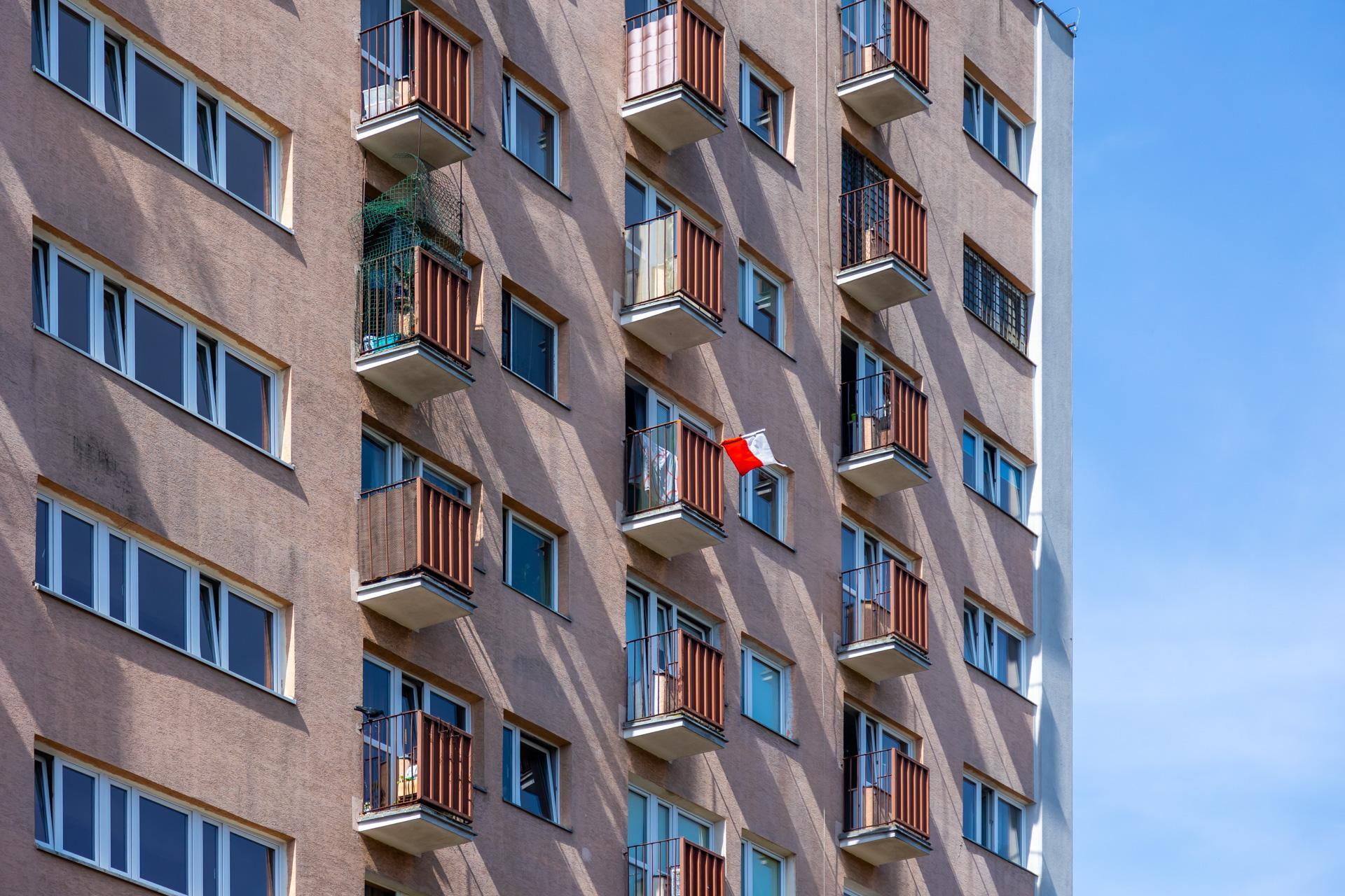 Osiedle prototypów w Warszawie - zdjęcia. Zobacz eksperymentalne bloki z wielkiej płyty