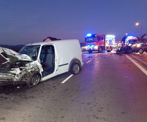 Śmiertelny wypadek pod Dzierżoniowem. Nie żyją 37- i 60-latek [ZDJĘCIA].