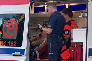 Piastów. Pijany kierowca skasował cztery samochody! Mężczyzna został zabrany do szpitala na badania