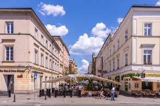 Kamienice przy ul. Foksal w Warszawie
