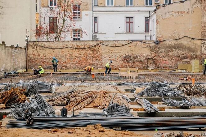 Ruszyły prace na budowie parkingów kubaturowych w śródmieściu Łodzi