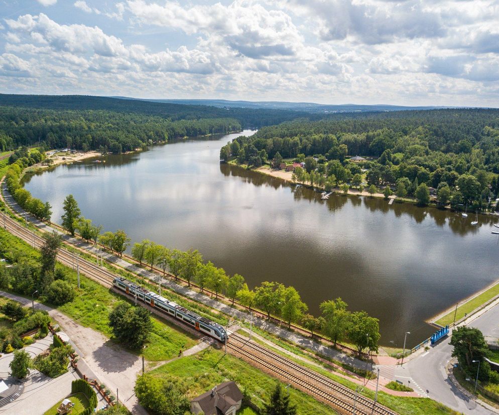 Zalew Rejów zdaniem AI jest najcieplejszy w Świętokrzyskiem
