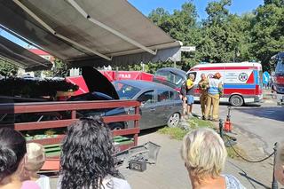 Tragiczny wypadek w centrum Pińczowa. Nie żyje 64-letnia kobieta