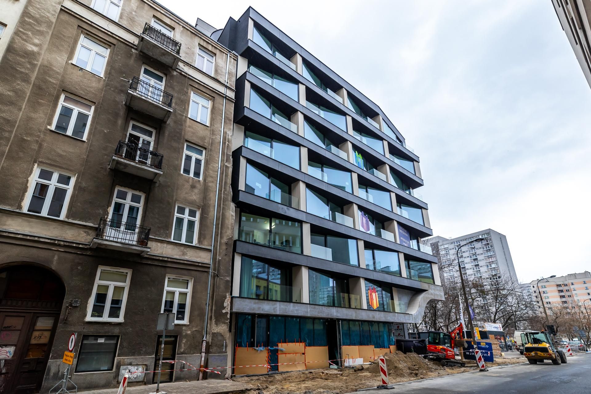 Apartamentowiec Krochmalna 44 w Warszawie