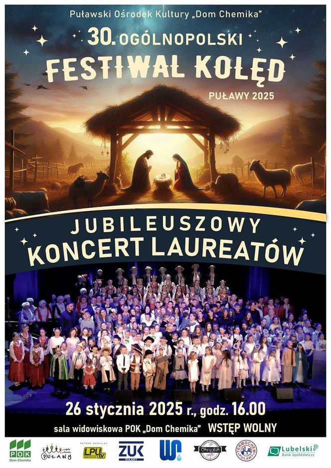 Puławy - Koncert Laureatów 30. Ogólnopolskiego Festiwalu Kolęd [AUDIO]