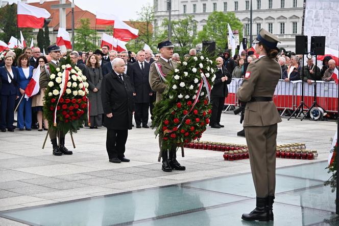 Jarosław Kaczyński w 14. rocznicę katastrofy smoleńskiej 